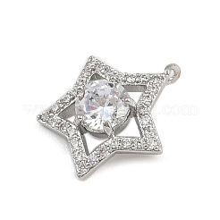 Латунные микро проложить кубического циркония подвески&nbsp;LS-KK-S339-03P