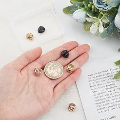 6 шт. 3-цветное ионное покрытие (IP) 304 шарики из нержавеющей стали&nbsp;STAS-UN0029-81