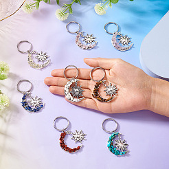 Брелок из натурального и синтетического камня&nbsp;KEYC-TAC00041