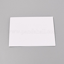 Бумажные карточки с узором «прямоугольник»&nbsp;DIY-WH0218-39