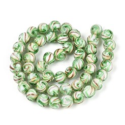 Бусины ручной работы бусины золотого песка&nbsp;LAMP-T024-11D