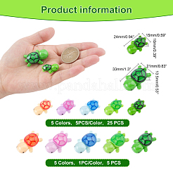 Кабошоны из непрозрачной смолы 10 стиль&nbsp;RESI-FH0001-32