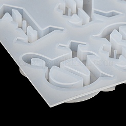 Силиконовые Молды для подвесок в готическом стиле с буквами a~z своими руками&nbsp;LS-SIMO-H012-04