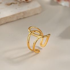 Регулируемые манжеты из нержавеющей стали 304 с открытыми кольцами для женщин&nbsp;IL8000