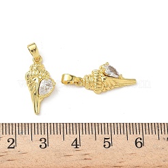 Латунные микро проложить кубического циркония подвески&nbsp;KK-I371-17G