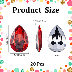 Акриловые стразы-кабошоны&nbsp;KY-GF0001-48