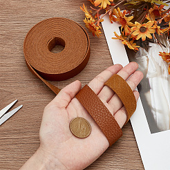 Плоский шнур из искусственной кожи&nbsp;OCOR-WH0086-69B-04