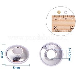 Spacer бисер латунные&nbsp;KK-PH0034-72