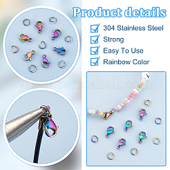 Ионное покрытие (ip) застежки-лобстеры из нержавеющей стали 304&nbsp;STAS-PH0006-13