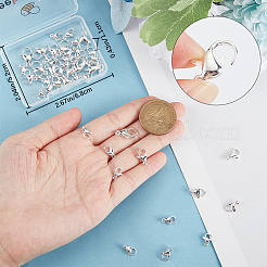 50 шт. 5 стиля карабинов из нержавеющей стали 304&nbsp;STAS-BBC0003-22