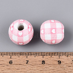 Набивные шима деревянные бусины&nbsp;WOOD-T033-05M