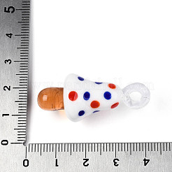 Подвески лэмпворк ручной работы&nbsp;LAMP-T025-05M