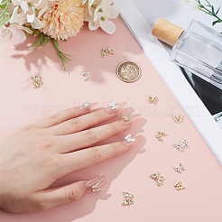 6 стиль сплава горный хрусталь кабошоны&nbsp;FIND-OC0013-52