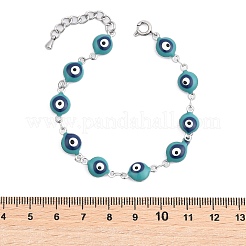 Браслеты из звеньевой цепи из нержавеющей стали 304&nbsp;BJEW-K265-007P-03