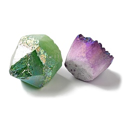 Гальваника натуральный кристалл кварца кластер статуэтка ежа статуя медитация вечерние подарки украшение&nbsp;G-C143-01