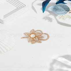 1 шт. броши из цинкового сплава со стразами&nbsp;JEWB-LP0006-05G