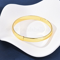 Простые латунные браслеты&nbsp;BJEW-C140-32G