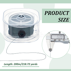 Воском хлопчатобумажная нить шнуры&nbsp;AJEW-WH0561-82H