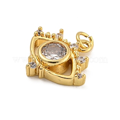 Стойки обшивки латунь микро проложить Циркон подвеску&nbsp;KK-C074-15G-01