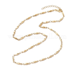 Ожерелья из звеньевой цепи из нержавеющей стали 304&nbsp;NJEW-JN04927-01