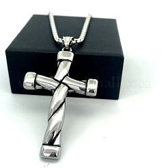 Хип-хоп подвеска в виде креста из нержавеющей стали 304&nbsp;PT1776