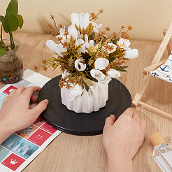 Пластиковый проигрыватель проигрывателей с подшипником «Ленивая Сьюзен»&nbsp;FIND-WH07149-01A