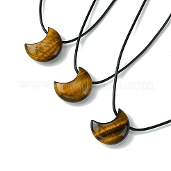 Природные и синтетические драгоценный кулон ожерелье&nbsp;NJEW-C046-04