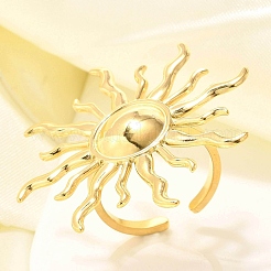 Кольцо-манжета из нержавеющей стали 304 для женщин&nbsp;RJEW-B109-01G-04