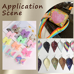 7шт прямоугольная ткань из искусственной кожи&nbsp;FIND-WH20020-24C