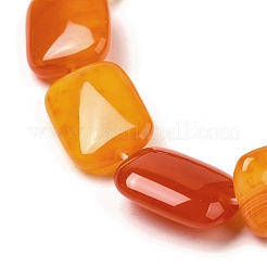 Натуральные полосатые агатовые / полосатые агатовые бусинки&nbsp;G-B137-B01-01I