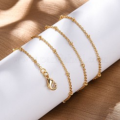 Ожерелья с длинной цепочкой из латуни&nbsp;LS-NJEW-K112-09G-NF