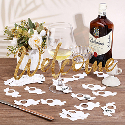 200 шт. картонные подвески для бокалов вина&nbsp;FIND-GA0007-50