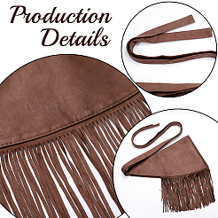 Винтажный стильный поясной ремень&nbsp;AJEW-WH20816-015C