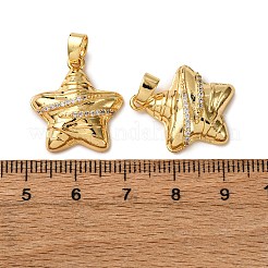 Латунные микро проложить кубического циркония подвески&nbsp;KK-A271-10G