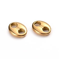 Ионное покрытие (ip) овальные звенья из нержавеющей стали 304&nbsp;STAS-I141-02G