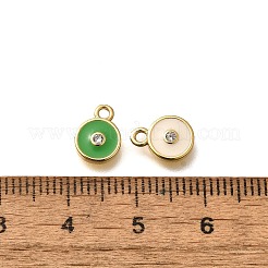 Латунные микро проложить кубического циркония подвески&nbsp;KK-U055-13G