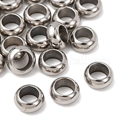 Бусины из нержавеющей стали rondelle 304&nbsp;STAS-N020-01-10mm