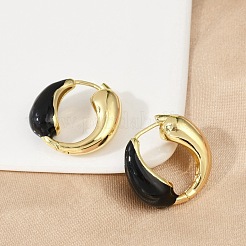 Серьги-гвоздики из латуни&nbsp;EJEW-M082-03G