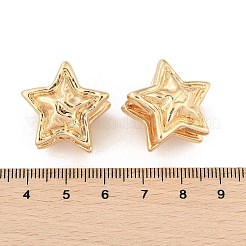 Латунь обруч серьги для женщин&nbsp;LS-EJEW-U041-08G