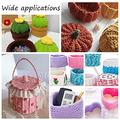 Дно корзины из хлопкового дерева&nbsp;DIY-WH0319-35