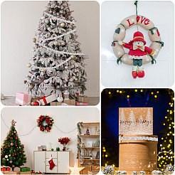 Полиэстер с пайетками волнистая бахрома отделочная лента&nbsp;OCOR-WH0111-96A