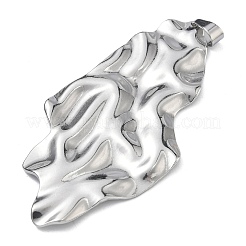 Большие подвески из текстурированной нержавеющей стали 304&nbsp;STAS-F340-06P