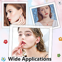 5 нити стеклянных бусин миллефиори ручной работы&nbsp;LAMP-DR0001-04A