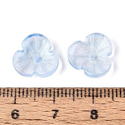 Расписные прозрачные стеклянные шапочки для запекания&nbsp;DGLA-N014-09A-05