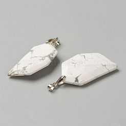 Природные подвески Говлит&nbsp;G-P445-D05