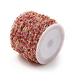 Латунные эмалированные цепочки для бордюров&nbsp;CHC-C003-13G-16