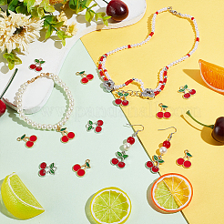 60шт 2 стиля подвески из сплава с эмалью&nbsp;ENAM-HY0001-28