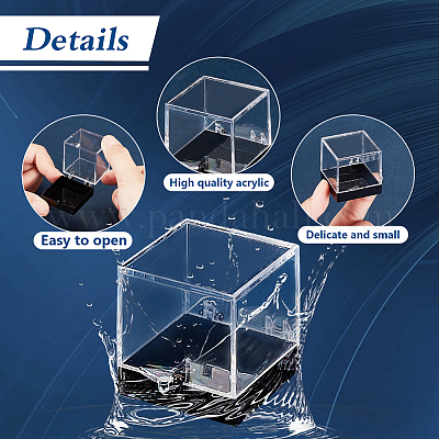 Акриловая витрина ящик для образцов&nbsp;CON-WH0095-122-1