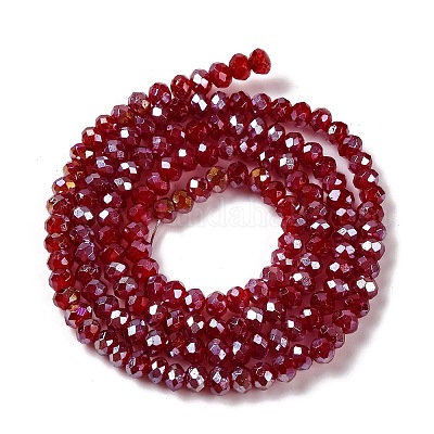 Запекание гальванических нитей стеклянных бусин DGLA-A039-J2MM-B19-1