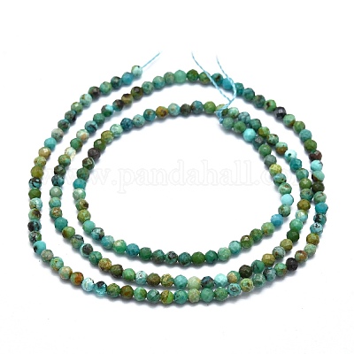 Бусины из натуральной бирюзы &nbsp;G-P438-C06-2mm-1